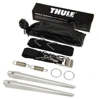 Thule Sturmverspannung Hold Down Side Strap Kit, Schwarz, kompatible mit Caravan