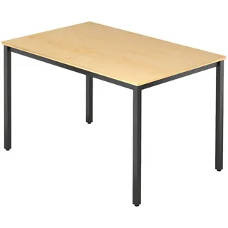 bümö Besprechungstisch Serie-D 120 x 80 x 72 cm,