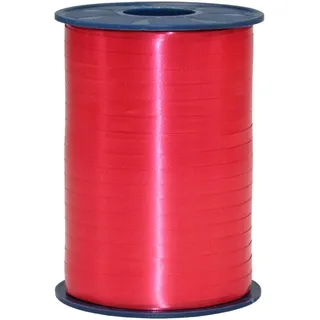 buttinette Geschenkband, rot 5mm/500m - 2525-609
