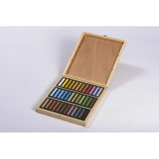 BlockX, Malstifte, Holzbox 36 Pastelle (36 x)