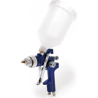 XPOtool HVLP Lackierpistole HVLP-3000, 2,0 mm Düse, 600 ml Becher, verstellbare Strahlbreite, Spritzpistole Sprühpistole Airbrushpistole