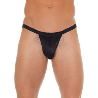 Rimba Herren Stringtanga, (One Size), schwarz