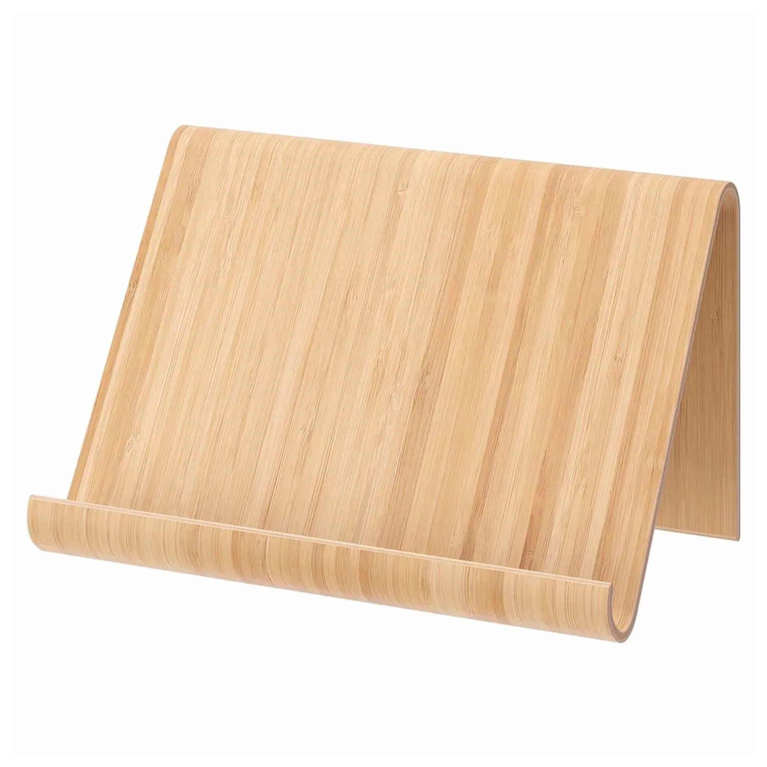 IKEA VIVALLA Tablet Halter – Bambusfurnier, Tablet Ständer 26x17 cm, Robust und Nachhaltig
