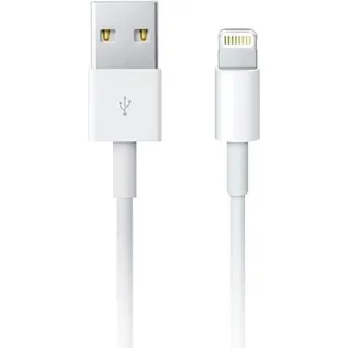 Apple USB-A auf Lightning 1 m Weiß