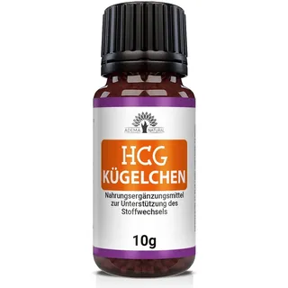 Adema Natural® HCG Kügelchen - Ergänzung für Ihre Diät & Abnehmziele 10 g Globuli