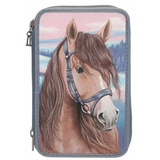 DEPESCHE 3-Fach Federtasche mit 3D-Effekt Miss Melody 3 Fach 3 D Effekt