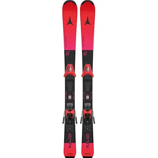 Atomic Redster J2 + C 5 GW Junior Alpin Skier Paket Red Tension / Black - 100