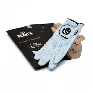 BEAVER GOLF Handschuh All Weather, blau - L