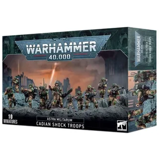Games Workshop - Warhammer 40.000 Astra Militarum: Cadian Shock Troops
