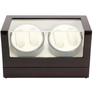 SHIOUCY 4+0 Holz Automatische Uhrenbeweger Watch Winder Box Automatisch Beweger Uhren Box EU DHL