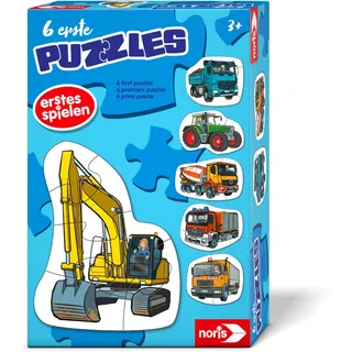 NORIS 6 erste Puzzles Fahrzeuge