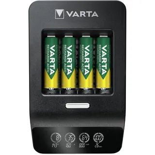 Varta LCD Ultra Fast Charger+ inkl. Akkus 2100 mAh AA