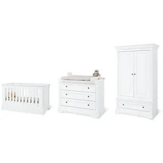 Pinolino Kinderzimmer Emilia breit mit 2-türigem Schrank 3-tlg. 
