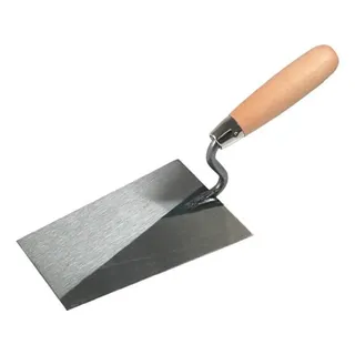 Schwan Tiroler Maurerkelle L.315mm B.125mm Holzheft,S-Hals rostfr.Stahl