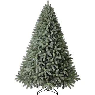 Dehner Künstlicher LED-Weihnachtsbaum Finja, ca. H210 cm, grün
