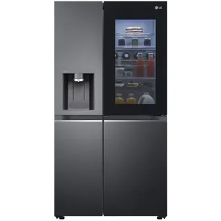 LG GSXV90MCDE Side-by-Side (635 l, 1775 mm hoch, Schwarz)