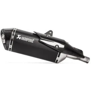 Akrapovic Honda X-adv 750 2021 Homologierter Slip On Schalldämpfer - Black - Homologated
