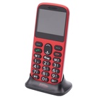 SUN Komfort Senioren Mobiltelefon mit Großtasten und großem Farb-LC-Display rot