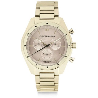 KAPTEN & SON - RISE SMALL - light gold cream steel