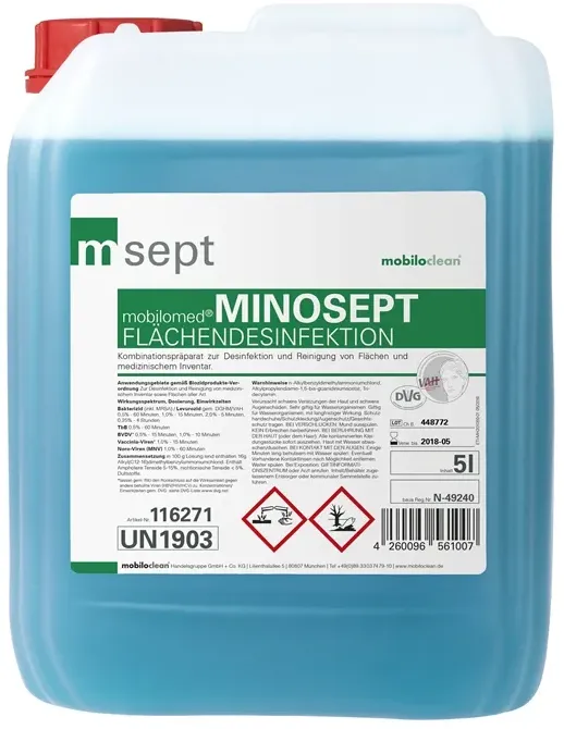 Cleanclub Flächendesinfektion Minosept 5 L