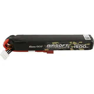 Gens Ace 25C 1500mah 3S1P 11.1v Airsoft Gun Lipo with T Plug (11.10 V, 1500 mAh)