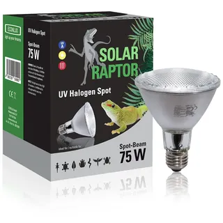 SOLAR RAPTOR UV Halogen Spot - Wärmestrahler für Terrarien (75 Watt)