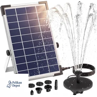 AISITIN Solar Gartenbrunnen 5,5 W