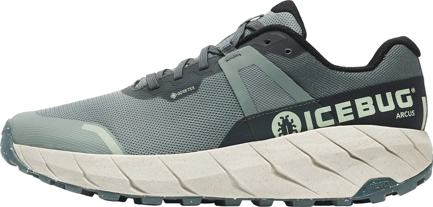 Icebug Trail-Laufschuhe Arcus RB9X GTX (wasserdicht) grün Herren