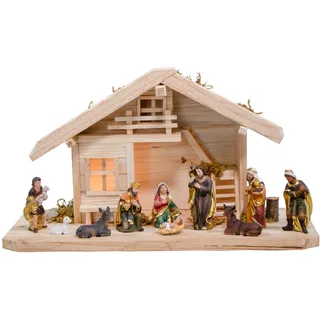 mgc24 Tischkrippe Variante G (10 Figuren)