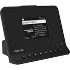 Telestar TOP 400 DAB+ Internetradio-Adapter schwarz (Internetradio, DAB+, FM, KW, Bluetooth, WLAN), Radio, Schwarz