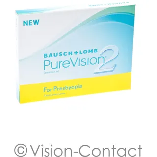 Bausch + Lomb PureVision2 for Presbyopia 6 St. / 8.60 BC / 14.00 DIA / -1.50 DPT / High ADD