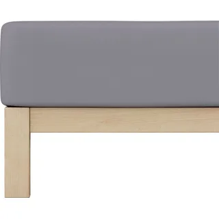 Baumwolle 180 x 200 - 200 x 220 cm grey mid