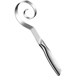 Baeroprki Dänischer Teigbesen - Nahtloses Rührwerkzeug Aus Edelstahl zum Backen Von Sauerteigbrot, Pizza, Gebäck, Kuchenteig