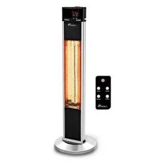 TRESKO Heizstrahler THSL-009, outdoor, Infrarotstrahler, mit Fernbedienung, 2000 Watt