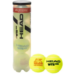 Head Tennis Bälle 4B Head WTB One 4-Ball Dose