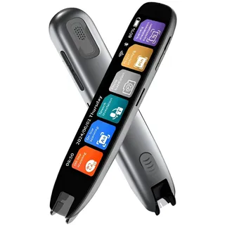 CDIYTOOL Scan Translator Pen, Portable 142 Language Translator Device, Voice Translator Device, Smart Digital Scan Reader Pen for Legasthenie, Support 10 Languages Offline Scanning Translation