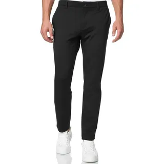 Indicode Anzughose INRoedekro gepflegter Look mit gerade geschnittener Beinform schwarz 33
