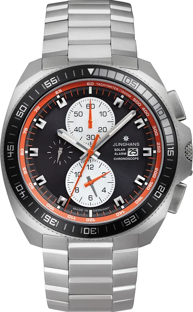 JUNGHANS 1972 Chronoscope Solar 014/4202.44 Herrenuhr