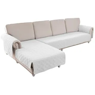 BTTO Sofahusse Sofahussen 2er Doppel l form Wasserdicht sofabezug,Links L/Rechts L, Sofabezüg für Wohnaccessoires Sofaschoner