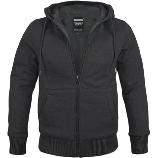 Poolman Hooded Sweatjacke mit Teddyfutter schwarz, Größe L
