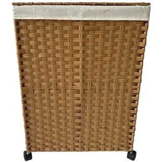 Hti-Living Wäschesammler 40 Liter Briena Natur