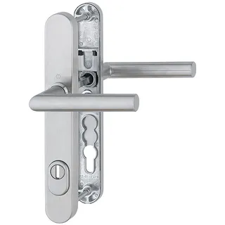 HOPPE Schmalschild-Türgriff-Garnitur Edelstahl matt E1400F/3359ZA/3357N
