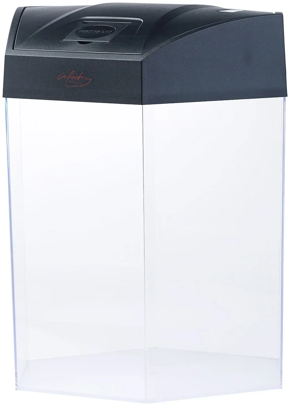 Beleuchtetes Panorama-Aquarium "Hexagon", Komplett-Set, 19 l
