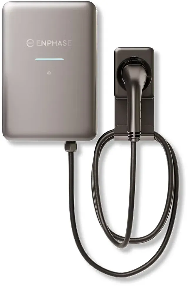 Enphase IQ EV Charger 2 | 22  kW / 7,4  kW mit 7,5 m Typ-2-Kabel, ein- & dreiphasig