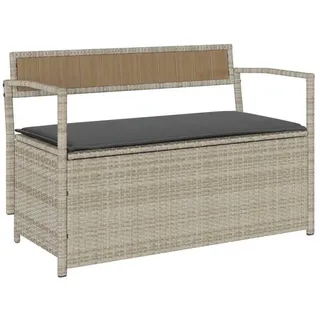 vidaXL Gartenbank 55 x 74 x 0 cm Grau