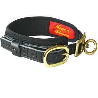 Niggeloh Hundehalsung DeLuxe Schwarz XS