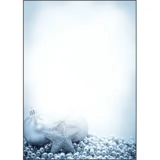 Sigel Weihnachten "Blue Mystery", A4, 100 Blatt,