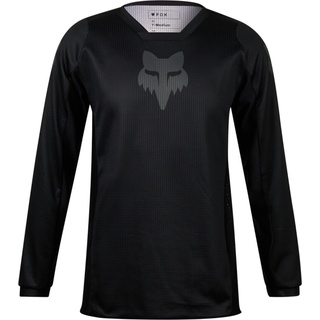 Fox Blackout Youth Jersey, schwarz, M