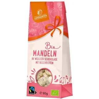 Landgarten Mandeln in Rosenblüte Zitrone bio