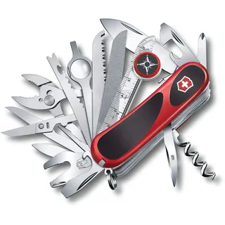 Victorinox Swiss Army EvoGrip S54 Locking Multi-Tool, Red/Black